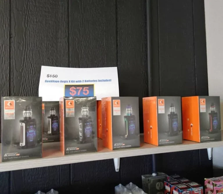 GeekVape Aegis X kits on sale for 75 dollars
